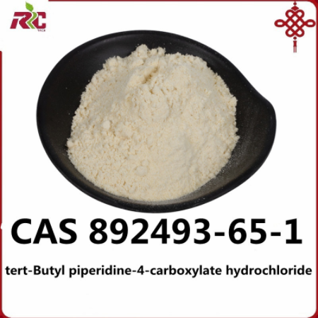 Pharmaceutical Intermediate CAS 892493-65-1 Tert-Butyl Piperidine-4-Carboxylate Hydrochloride