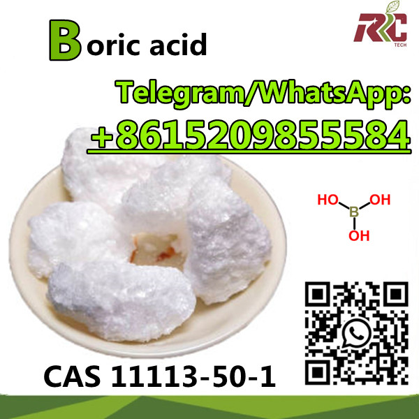 Factory Supply Boric Acid Flakes / Chunks CAS 11113-50-1