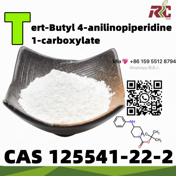 Popular Globally CAS 125541-22-2 Tert-Butyl 4-Anilinotetrahydro-1 (2H) -Pyridinecarboxylate China Su