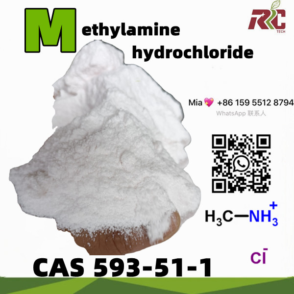 Large stock with safety delivery CAS 593-51-1 Methylamine hydrochloride chemical raw matericals phar