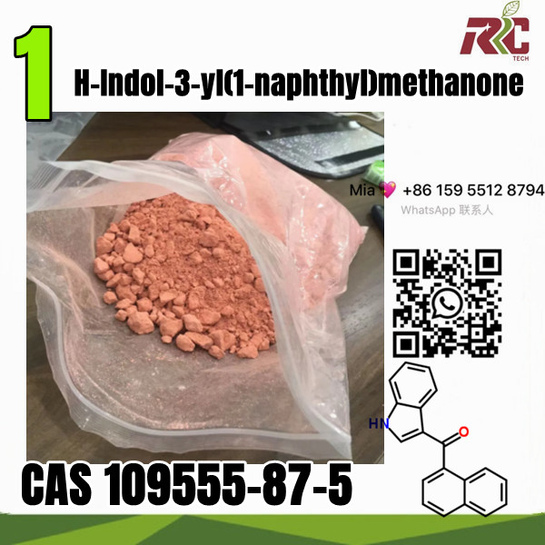 China Manufacture Supply 99% Purity 3- (1-Naphthoyl) Indole CAS 109555-87-5 with Good Price and Fast