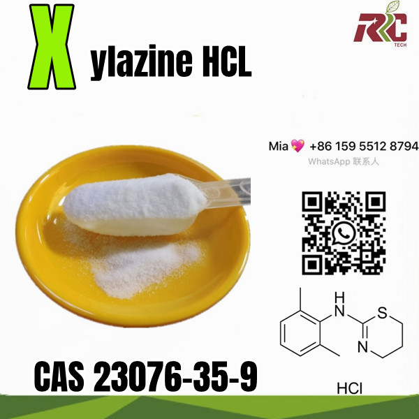 New Factroy Pharmaceutical 99% Powder CAS 23076-35-9 Xylazine HCl/ Crystals/ Powder/ Supplier with s